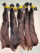 Cabelo brasileiro do Sul, 45 centímetros castanho escuro (queridinho das famosas)