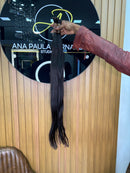 Cabelo Vietnamita Liso 75cm, 100 gramas – 100% Humano, Fios Alinhados.